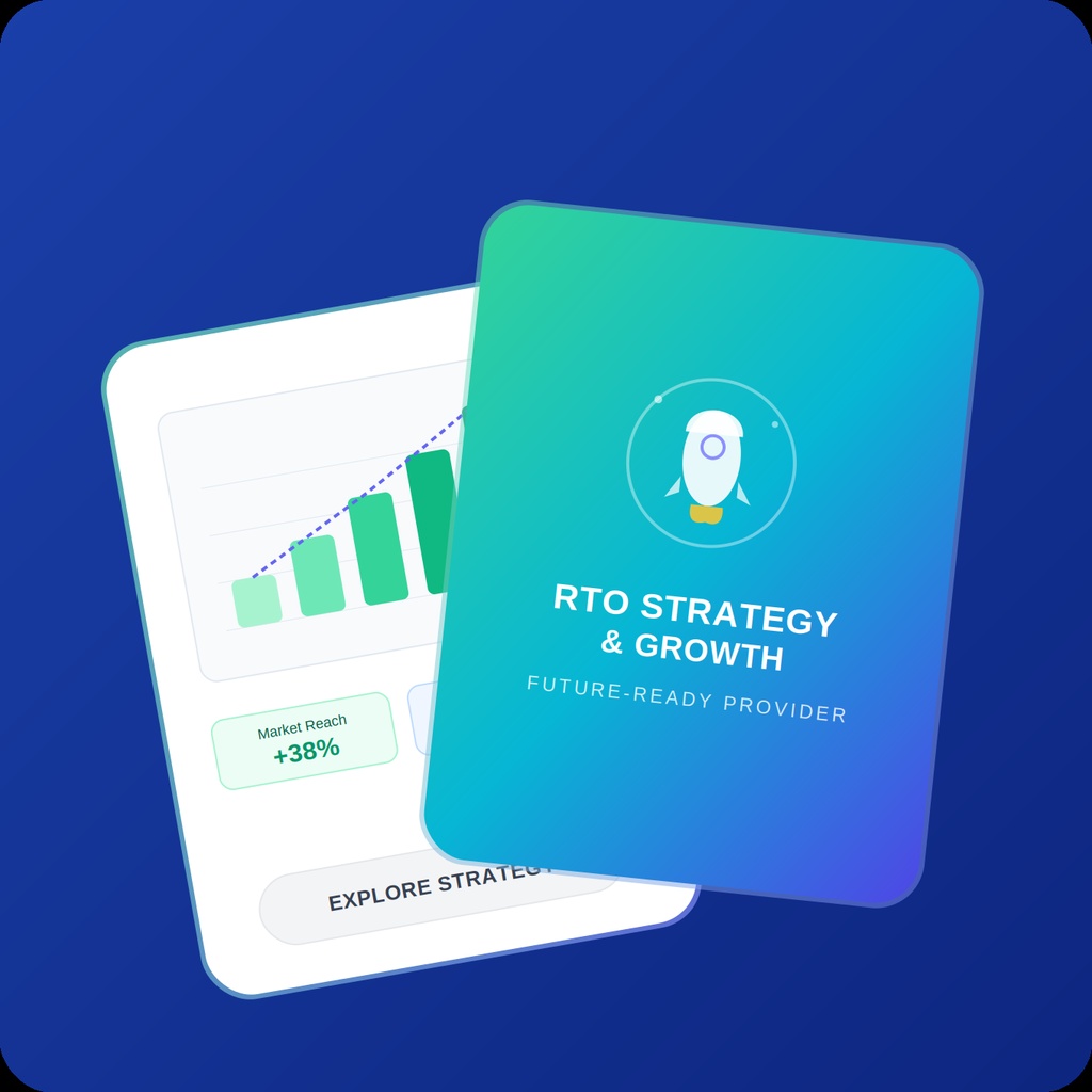 RTO strategy and growth consulting showing market reach and future-ready provider scaling.
